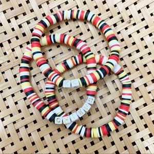 Kansas City Chiefs Bracelet Set